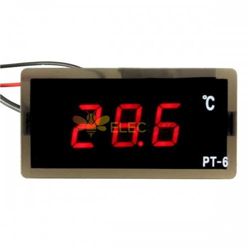 12V -40~110°C Auto LED Digital Thermometer Meter Probe