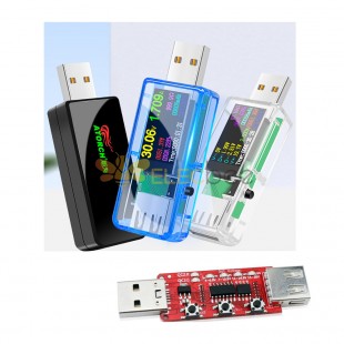 13 en 1 affichage numérique USB testeur courant tension chargeur capacité docteur batterie externe batterie compteur détecteur