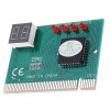 Analizador de tarjetas postales de depuración de placa madre de ordenador de PC de 2 dígitos pantalla de diagnóstico de probador de placa base PCI