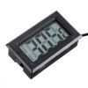 20 peças 1M termômetro display digital eletrônico FY10 termômetro embutido medição de temperatura interna e externa