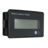 2Pcs 12V/24V/36V/48V 8-70V LCD 酸铅锂电池容量指示板数字电压表