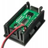 3-30VDC0.56インチ電圧計ボードLEDアンプデジタル電圧計ゲージ
