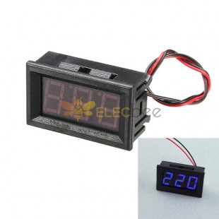 3Pcs 0,56 Zoll Blau AC70-500V Mini Digital Volt Meterr Voltage Panel Meter