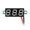 3Pcs White 0.28 Inch 3.0V-30V Mini Digital Volt Meter Voltage Tester Voltmeter