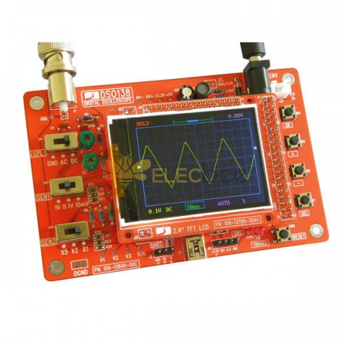 3Pcs 原装 DSO138 组装数字示波器电子测量模块