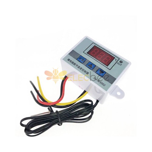 3Pcs XH-3002 12V Professional W3002 Digital LED Temperature Controller 10A Thermostat Regulator