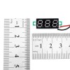 3pcs 0.28 pouces deux fils 2.5-30V affichage rouge numérique voltmètre cc compteur de tension réglable