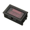 3pcs 12-60V ACID 레드 리드 배터리 용량 전압계 표시기 충전 레벨 납산 LED 테스터