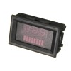 3pcs 12-60V ACID Red Lead Batterie Kapazität Voltmeter Anzeige Ladezustand Blei-Säure-LED-Tester