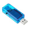 3 adet 12 in 1 Mavi USB Test Cihazı DC Dijital Voltmetre Ampermetre Metre Dedektörü Güç Bankası Şarj Göstergesi