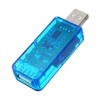 3 件 12 合 1 蓝色 USB 测试仪直流数字电压表电流表检测器移动电源充电器指示灯