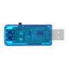 3pcs 12 em 1 Testador USB azul CC Digital Voltímetro Amperímetro Detector Medidor Power Bank Carregador Indicador