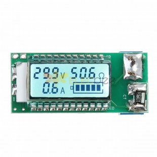 3 Stück 18650 26650 Lithium-Li-Ion-Batterie-Kapazitätstester LCD-Messgerät Spannung Strom Kapazität