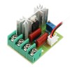 3pcs 2000W 사이리스터 주지사 모터 220V 조절 디밍 온도 조절기 모듈 외부 전위차계 전압 조정 가능