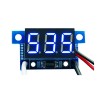 3pcs 블루 라이트 미니 0.36 인치 DC 전류 측정기 DC0-999mA 4-30V 디지털 디스플레이