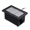 3pcs Red DC2.5-30V LCD Display Digital Voltage Meter Waterproof Dustproof 0.4 Inch LED Digital Tube