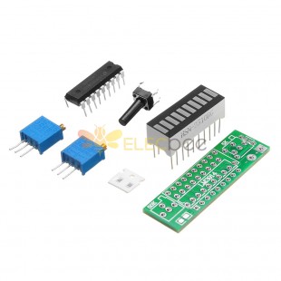 3pcs Red LM3914 Battery Capacity Indicator Module LED Power Level Tester Display Board