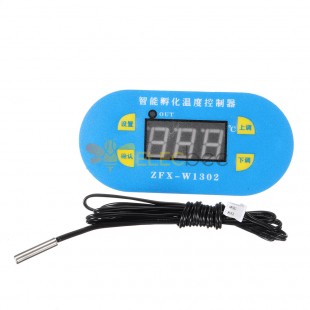 3pcs ZFX-W1302數字恆溫控制器溫度控制溫度計用於自動培養箱
