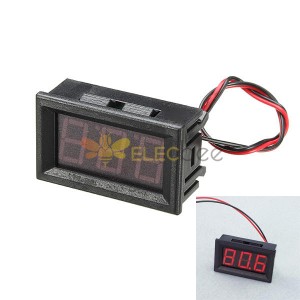 5 pezzi 0,56 pollici rosso AC70-500V mini voltmetro digitale misuratore di tensione del pannello