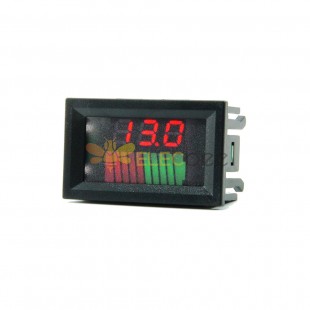 5Pcs DC 24V 48V 72V 자동차 납축 배터리 용량 표시기 10 세그먼트 디지털 표시기