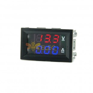 5Pcs DC 7-110V 10A Three-digit Ammeter High Voltage Digital Display Voltage and Current Meter Voltmeter