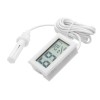 5 uds Mini LCD termómetro Digital higrómetro nevera congelador temperatura humedad medidor huevo blanco Inc