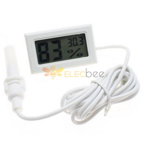 Thermomètre à panneau numérique hygromètre -20 ° C + 70 ° C