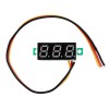 5 件装 0.28 英寸三线 0-100V 数字红色显示直流电压表可调电压表