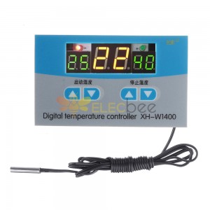 5 stücke 24 V XH-W1400 Digital Thermostat Embedded Chassis Drei Display Temperaturregler Steuerplatine