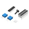 5pcs 藍色 LM3914 電池容量指示模塊 LED 功率電平測試儀顯示板
