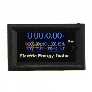 DC120V 20A LCD 전류 미터 디지털 전압계 전류계 전압 전류계 전력계 전압 용량 테스터 표시기
