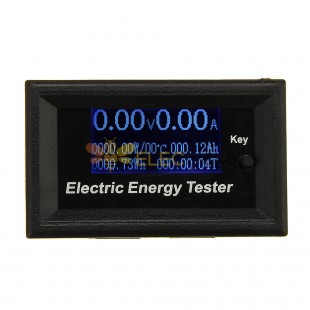 DC120V 20A LCD 電流表 數字電壓表 電流表 電壓 Amperimetro 瓦特表 電壓容量測試儀指示器