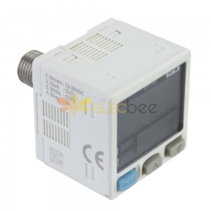 Controlador de presión del sensor de presión negativa de vacío digital NPN DP-101 -100 a +100 kPa