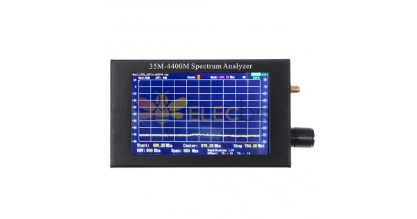 35M-4400M 4.3"Handheld Simple Spectrum Analyzer Measurement Of Interphone Signal 