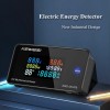 KWS-DC200 0-200V 0-100A DC شاشة عرض رقمية الجهد والتيار متر شاشة ملونة اختبار درجة حرارة الطاقة الموقت 50A
