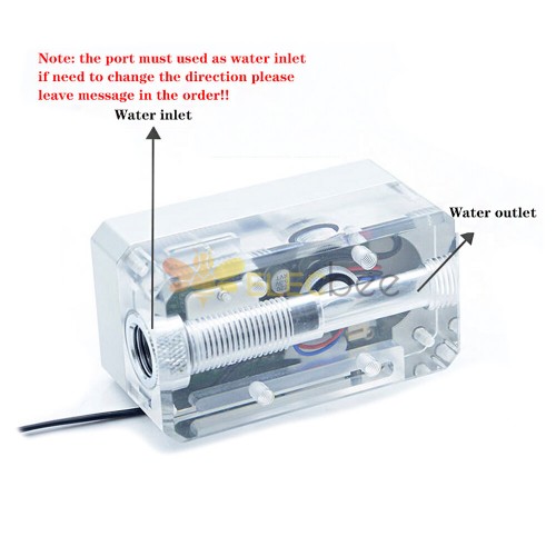 LSJ-ZNR Wasserkühler Elektronischer Durchflussmesser Durchflussmesser VA LCD -Bildschirm
