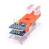 Test Tool PCB Test Fixture 1x3P 2.54MM Pitch Gold-plated Probe Module