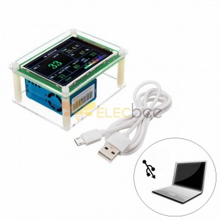 PM1.0 PM2.5 PM10 Detector Module Air Quality Dust Sensor Tester Detector Support Export Data Monitoring Home Office Car Tools