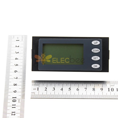 PZEM-002 20A AC 80-260V Digital LCD Voltmeter Current Voltage Energy Meter  KWH Panel Tester