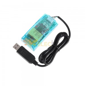 PZEM-004T 10A + USB AC Communication Box Modulo seriale TTL Tensione Corrente Frequenza di alimentazione Con custodia