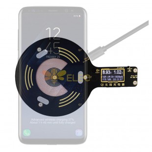 QC2.0 / 3.0 Беспроводной 10 Вт Быстрое зарядное устройство Тестер мобильного телефона для Apple  Дисплей напряжения и тока