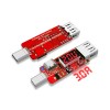 Tipo-C PD2/3.0 a DC 5.5*2.5/2.1mm DC5525 Voltímetro digital Amperímetro Tester Instrumento Placa de gatilho de carga rápida automática