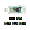 U96 USB Tester DC Digital Voltmeter Power Bank Charger Indicator Voltage Current Meter Detector Clear