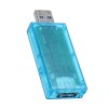 USB 3.0 Renkli LCD Voltmetre Ampermetre, Kapanma Korumalı Voltaj Akım Ölçer Multimetre Pil Şarj Güç Bankası USB Teste USB Test Cihazı 4-25V 5A