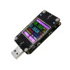 Tester di colore del display digitale del misuratore di tensione USB con voltmetro bluetooth