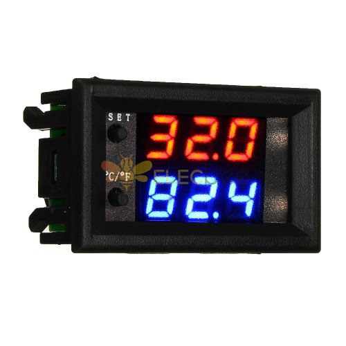W2809 W1209WK DC12V Digital LED Thermostat Temperature Controller Module with Waterproof NTC Sensor