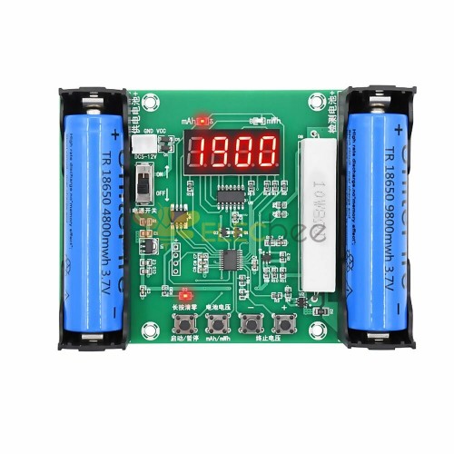 XH-M240 Batteriekapazitätstester mAh mWh für 18650 Lithium Batterieleistungsprüfer Tester Voltmeter