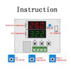 XH-W1219 DC 12V Dual Display Digital Temperature Controller High Accuracy Switch Control