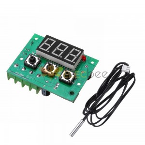 XH-W1601 DC12V Controlador de temperatura Tablero de control de temperatura Semiconductor Refrigeración PID Calefacción con pantalla