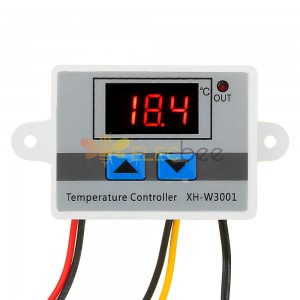 XH-W3001 AC220V micro-ordinateur régulateur de température numérique Thermostat interrupteur de contrôle de température avec affichage